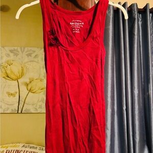 Arizona Jean Company Women's Vibrant Red Tank Top